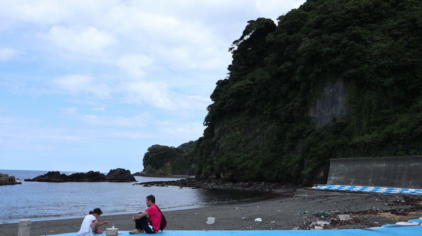 日の出浜　海岸