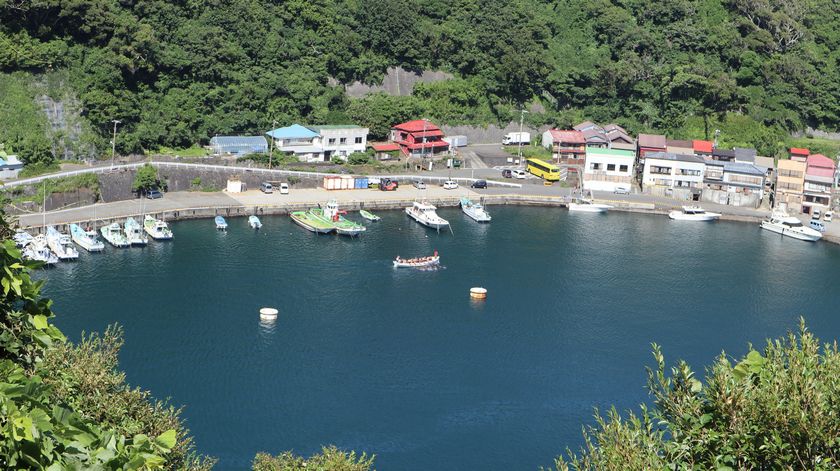 波浮港　見晴台からの眺望