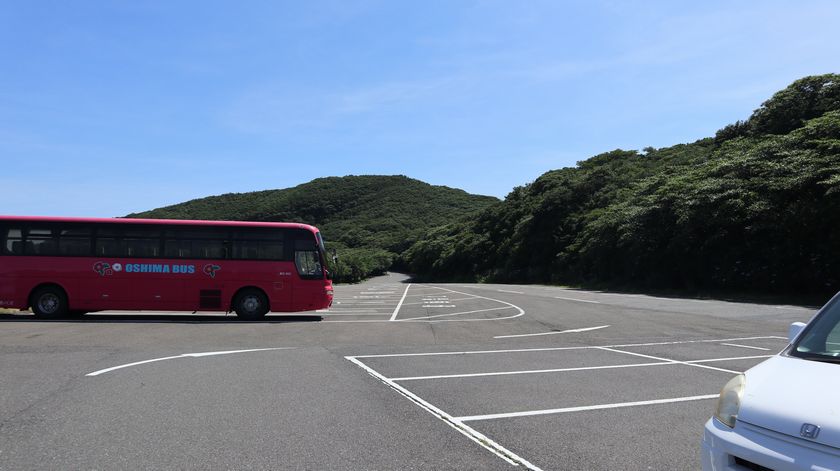 三原山　駐車場