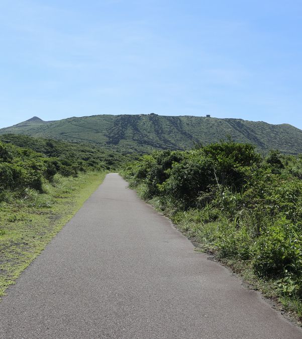 三原山　遊歩道