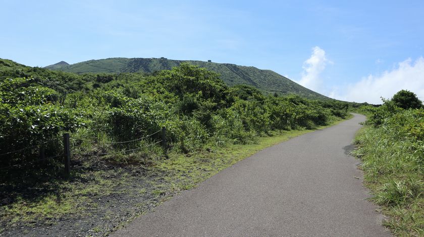 三原山　遊歩道