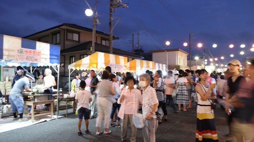 大島夏まつり＆花火大会　まつり会場