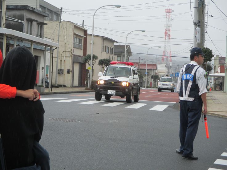 駅伝大会　警察