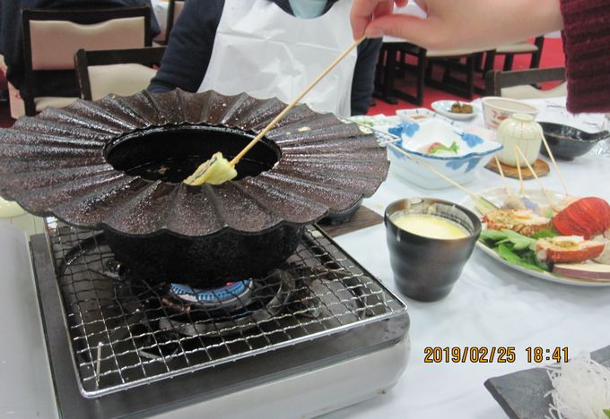 大島温泉ホテル　椿フォンデュ