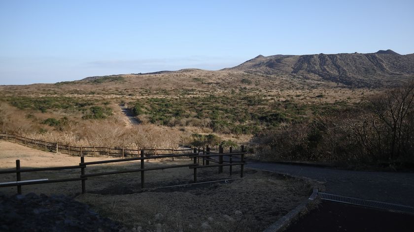 三原山　山頂遊歩道