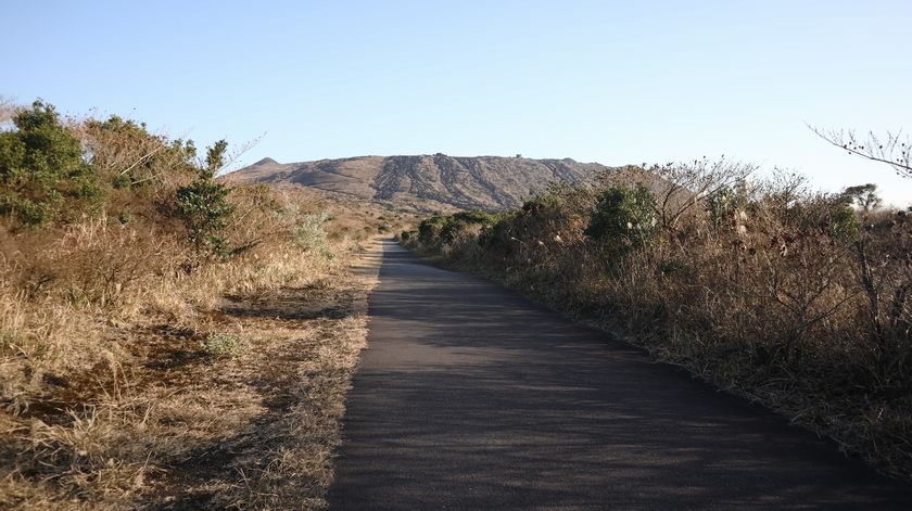 三原山　山頂遊歩道