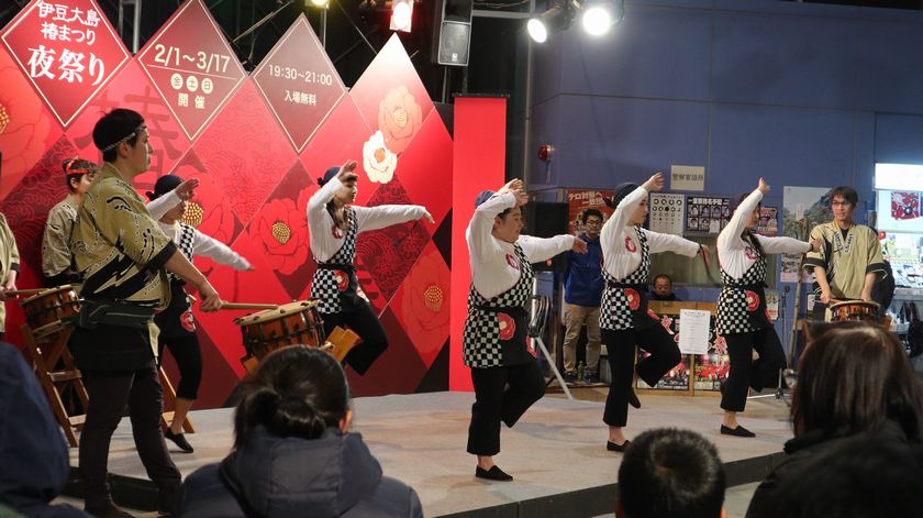 椿まつり 夜祭り　スーパーあんこキッズ