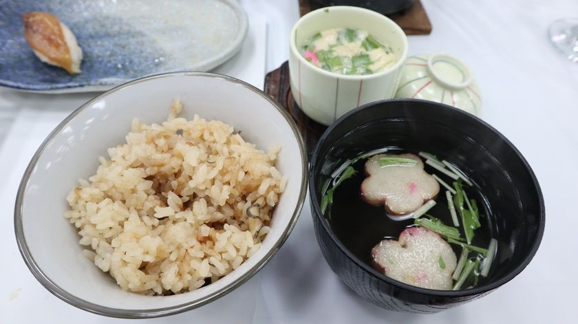 大島温泉ホテル　締めのご飯