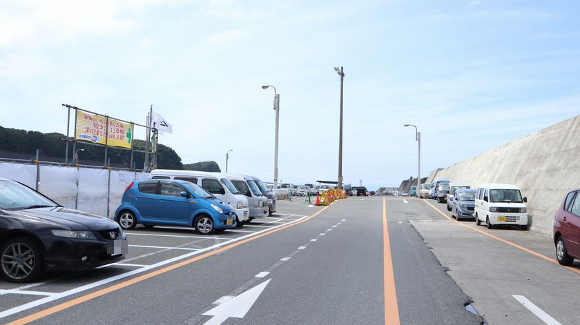 伊豆大島　岡田港