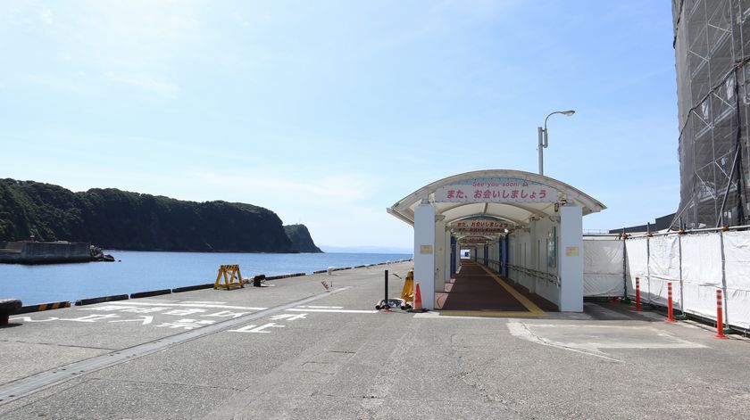 伊豆大島　岡田港