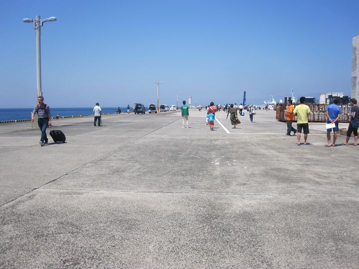 伊豆大島　元町港