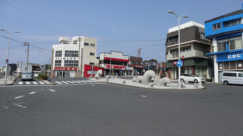 サンセットパームライン　元町港付近