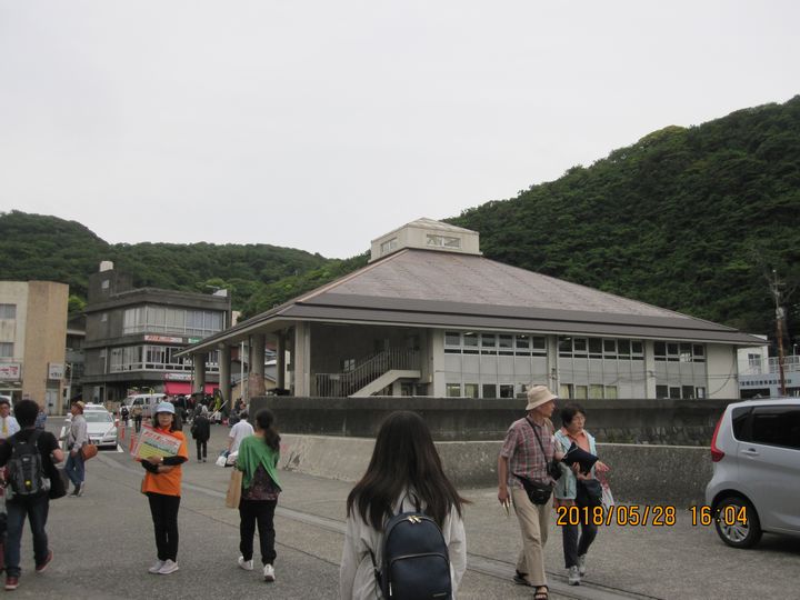 伊豆大島　岡田港