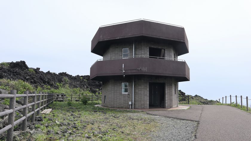 三原山お鉢巡り　展望台