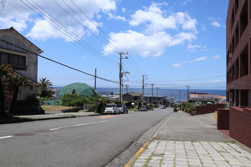 大島での生活　散歩道