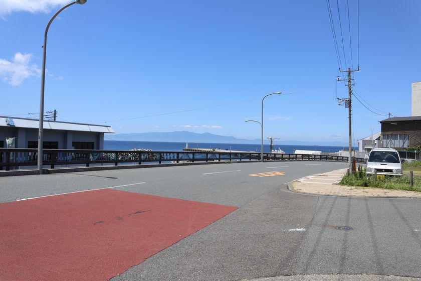 大島での生活　散歩道