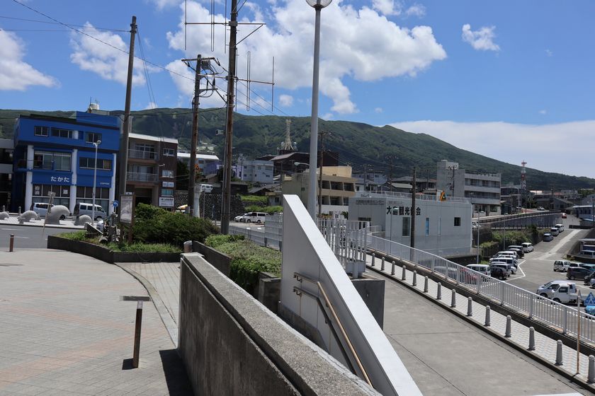 大島での生活　散歩道