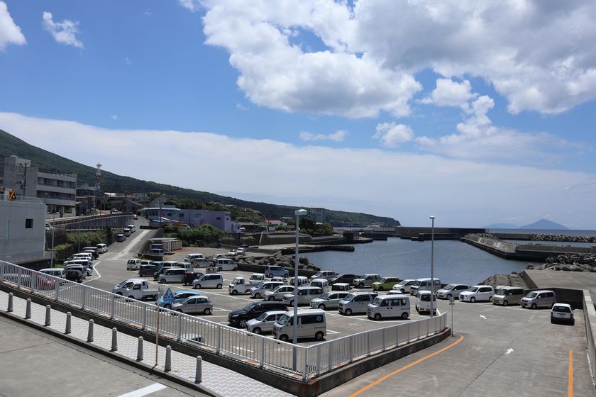 大島での生活　散歩道