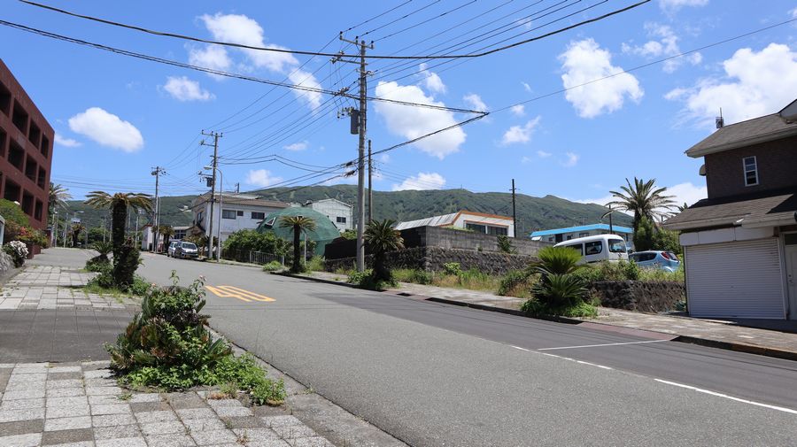 大島での生活　散歩道