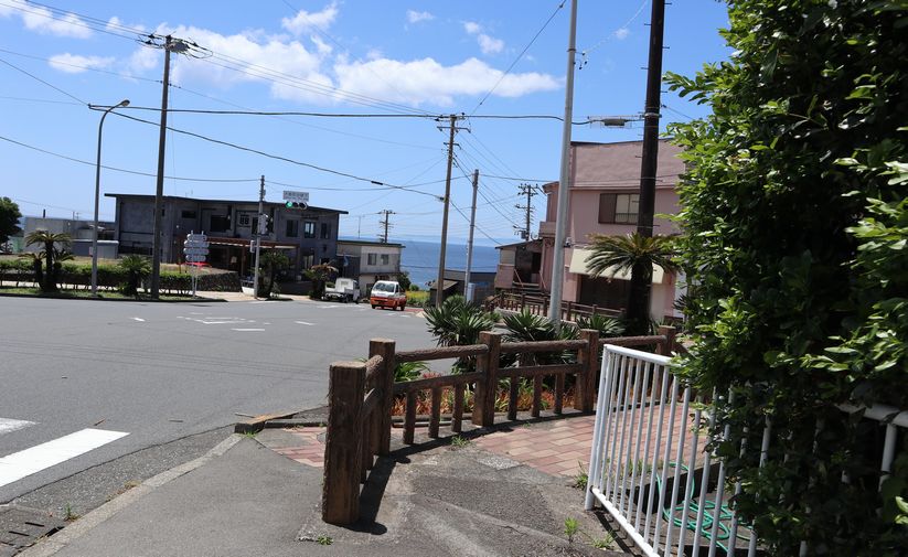 大島での生活　散歩道