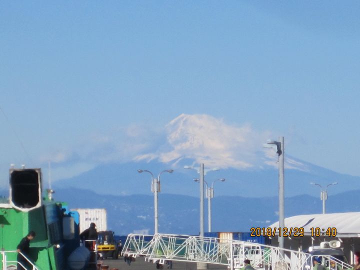 大島での生活　散歩道