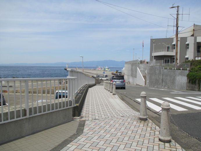 大島での生活　散歩道