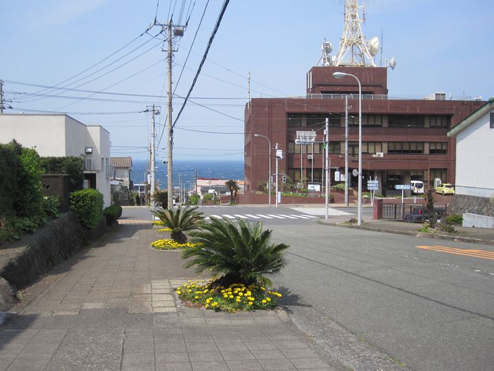 大島での生活　散歩道