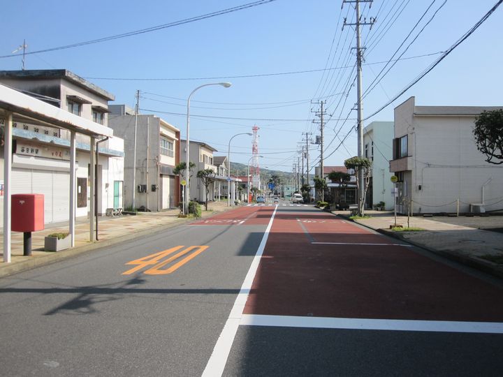 大島での生活　散歩道