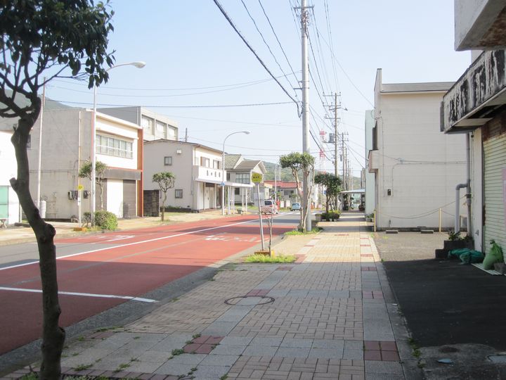 大島での生活　散歩道