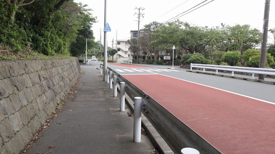 大島での生活　散歩道