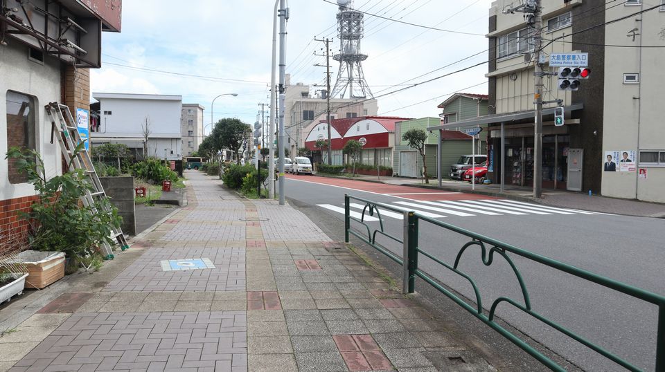 大島での生活　散歩道