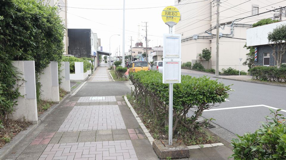 大島での生活　散歩道