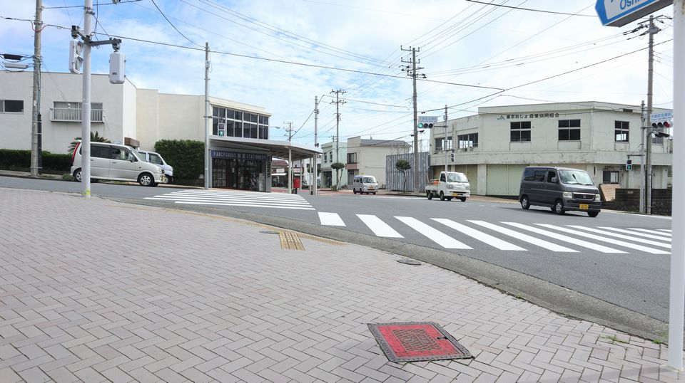 大島での生活　散歩道