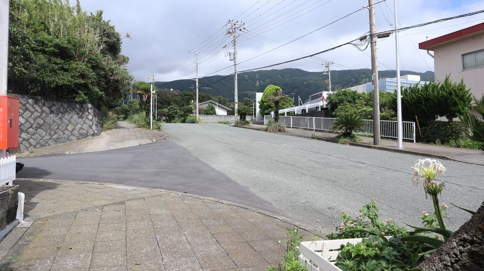 大島での生活　散歩道